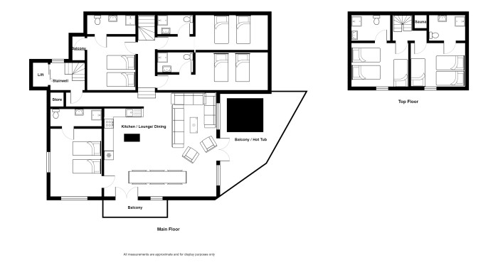 Chalet Mira, La Plagne 1800 ski chalet, image 7